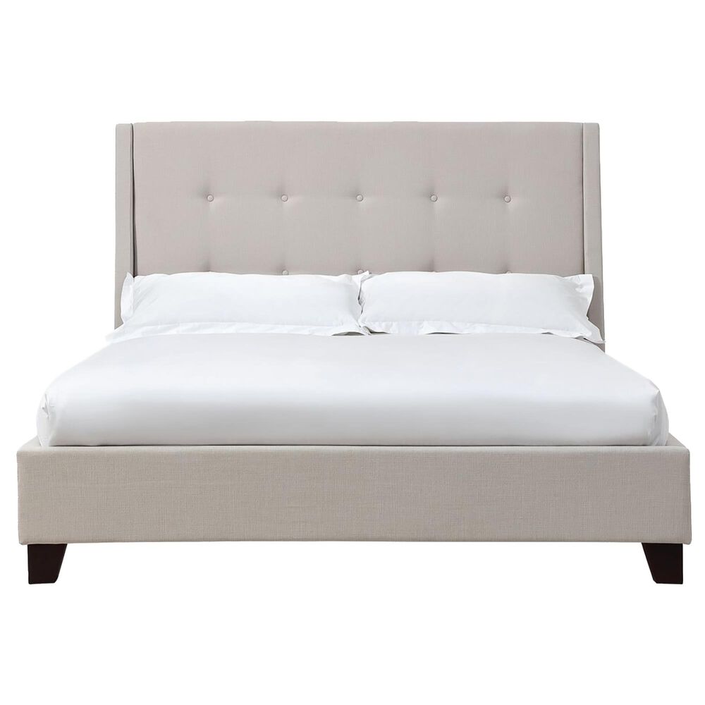 Urban Home Madera Queen Upholstered Platform Bed in Putty, , large