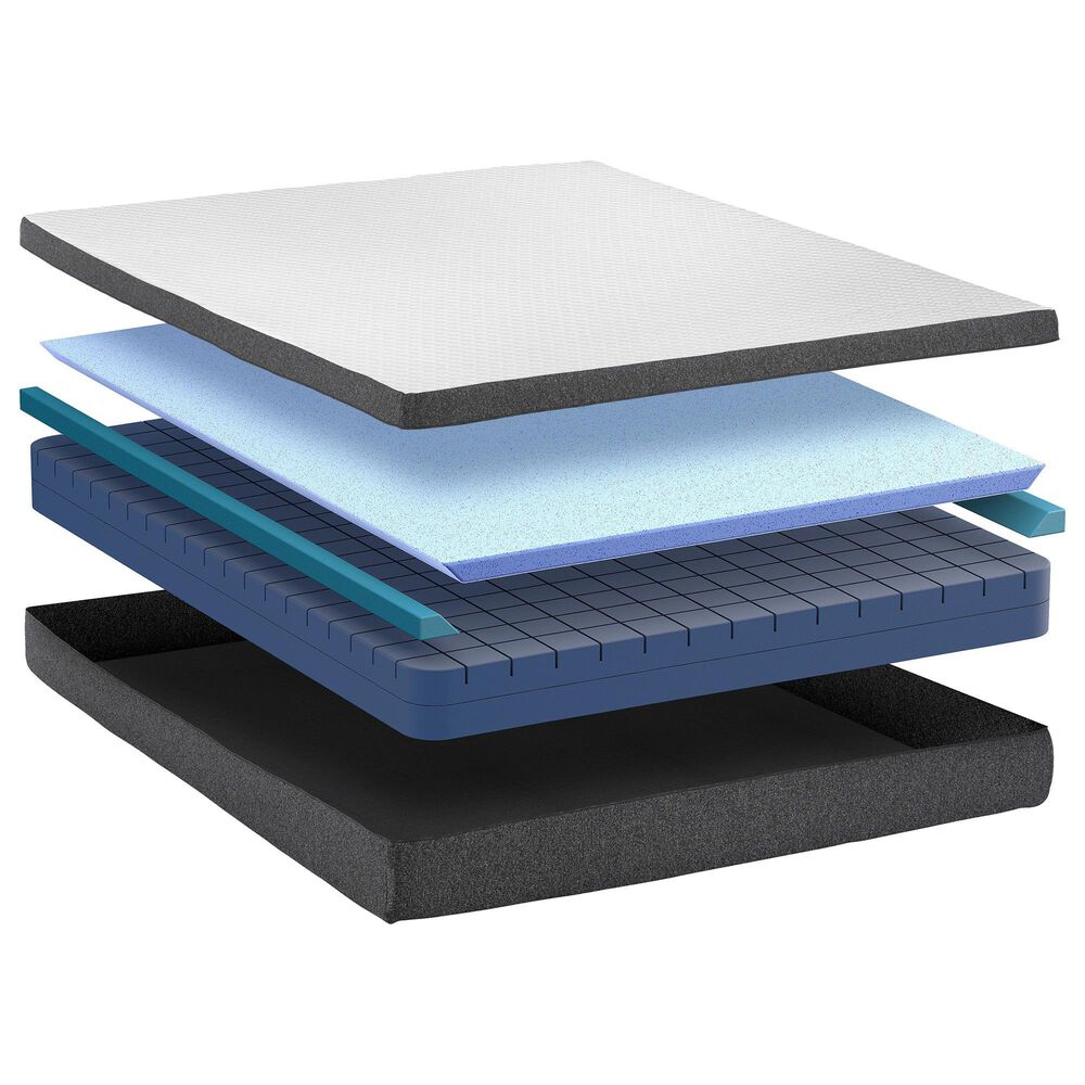 Hearth and Haven Southbay Daisy Firm Memory Foam Twin Mattress, , large