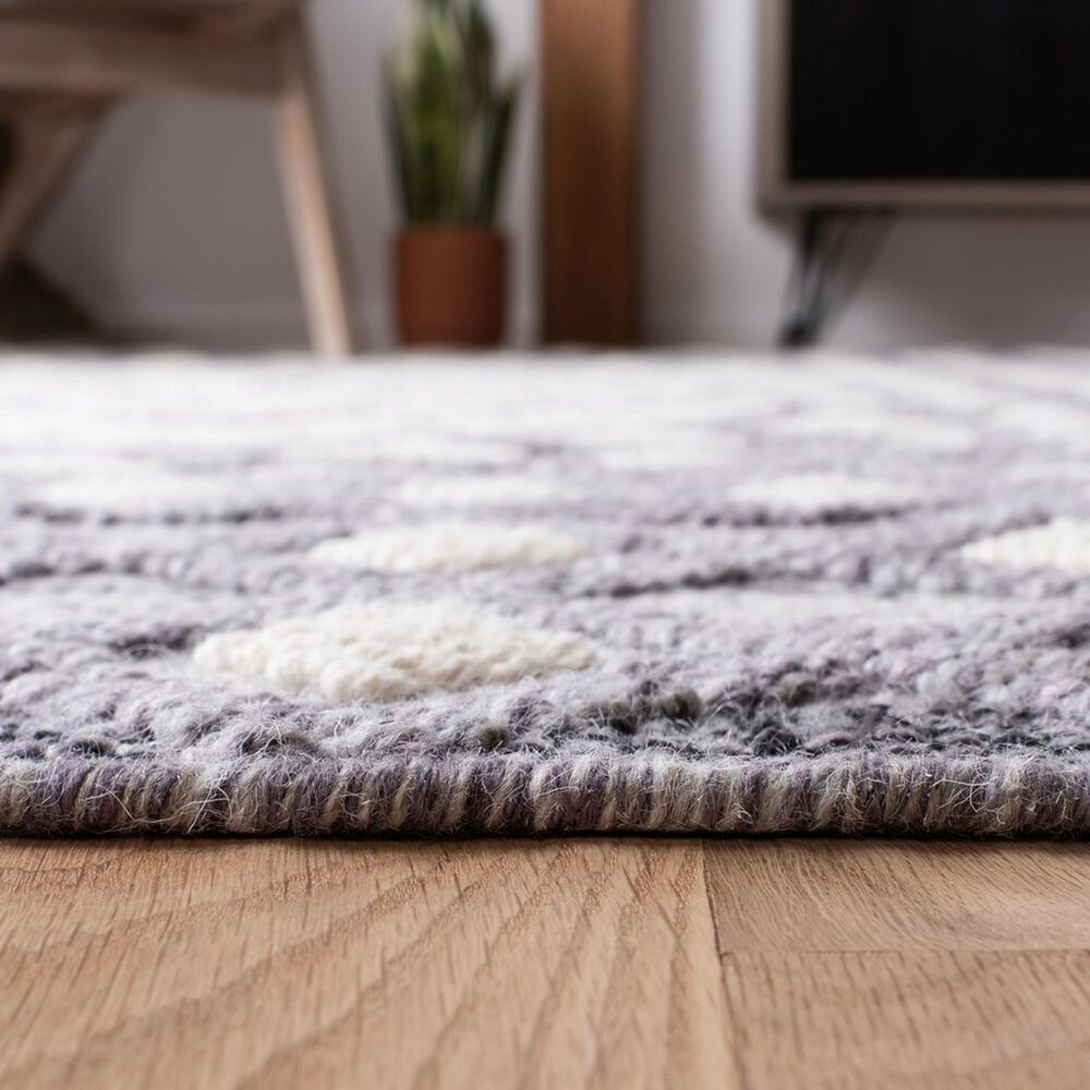 Safavieh Natura 2&#39;3&quot; x 8&#39; Cream and Purple Runner, , large
