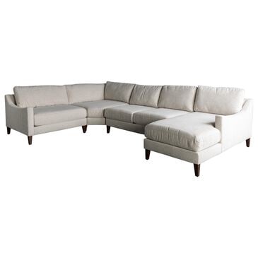 Jonathan Louis Mostny 4-Piece Sectional in Farina Oatmeal, , large