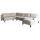 Jonathan Louis Mostny 4-Piece Sectional in Farina Oatmeal, , large