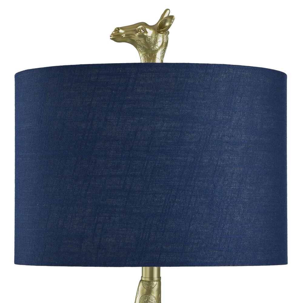Flair Industries Poly Giraffe Table Lamp in Gold, , large