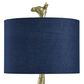 Flair Industries Poly Giraffe Table Lamp in Gold, , large