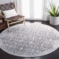 Safavieh Craft CFT939F 6"7" Round Grey and Gold Area Rug, , large