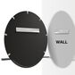 James Martin Platform 24" Round Mirror in Modern Iron, , large