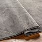 Surya Alder 1"11" x 3"9" Black and Charcoal Area Rug, , large
