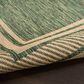 Nourison Horizon HOZ03 Green 5" x 7" Indoor/Outdoor Area Rug, , large