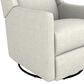 Best Home Furnishings Lillian Swivel Glider Recliner in Snow, , large