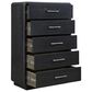 Millenium Rowanbeck 5-Piece Queen Bedroom Set in Black, , large