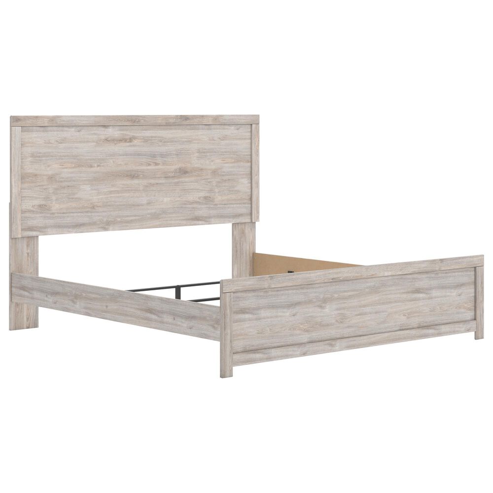 Ashley Broachmyn 4 Piece King Bedroom Set in Light Gray, , large