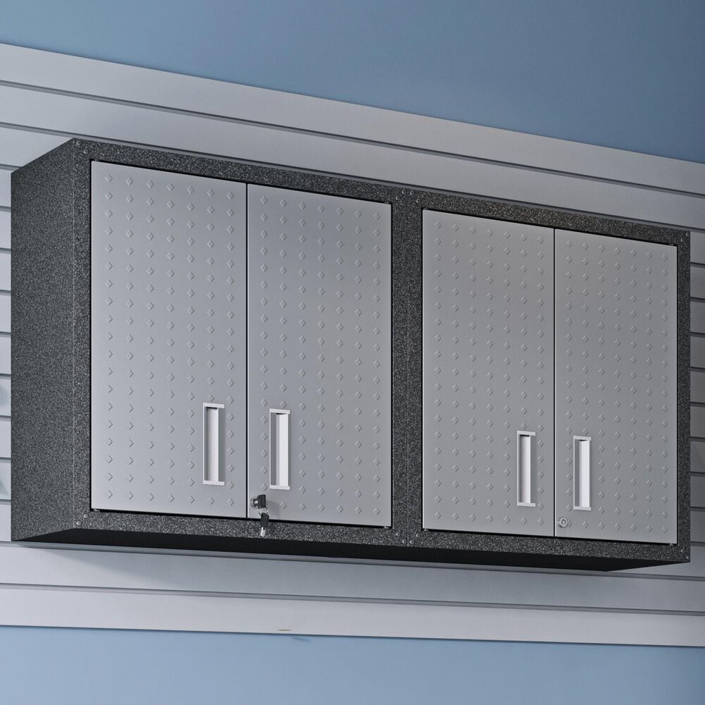 Dayton Fortress 30" Garage Cabinet with Adjustable Shelves in Grey, , large
