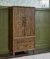 Urban Home Langley 2-Drawer Chest with Doors in Autumn Forest, , large