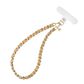 Velvet Caviar Nude Leather Chain Phone Charm, , large