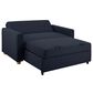 Lifestyle Solutions Tyler Convertible Sofa in Navy Blue, , large
