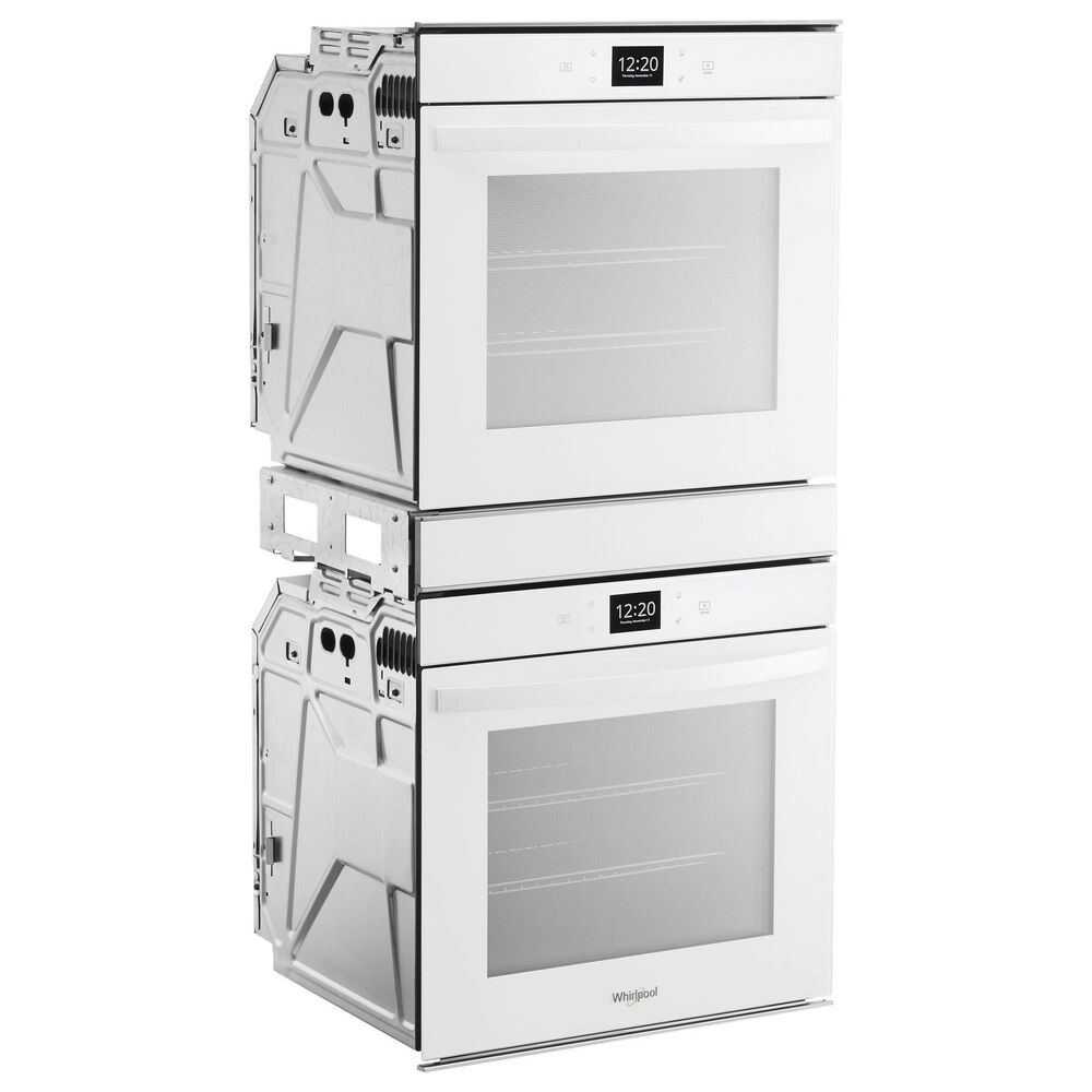 Whirlpool 24" Double Electric Wall Oven with Convection in White NFM