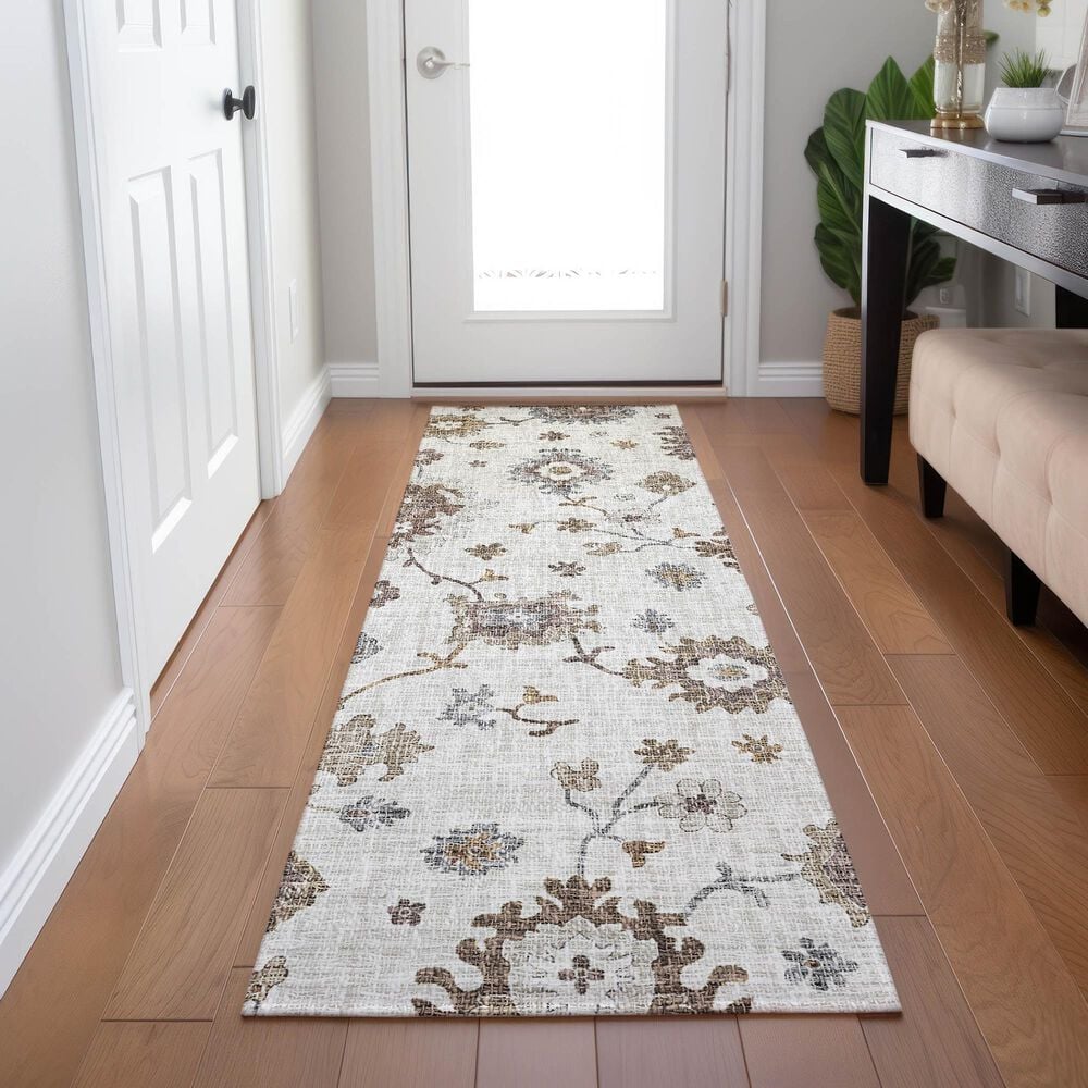 Dalyn Rug Company Portico PO6 Ivory 2&#39;3&quot; x 7&#39;6&quot; Runner, , large
