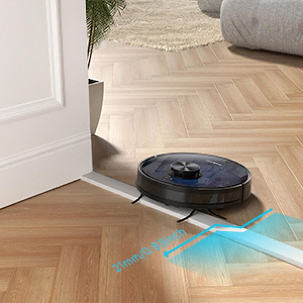 HOMLUX Smart L7 Robot Vacuum Cleaner and Mop in Black, , large