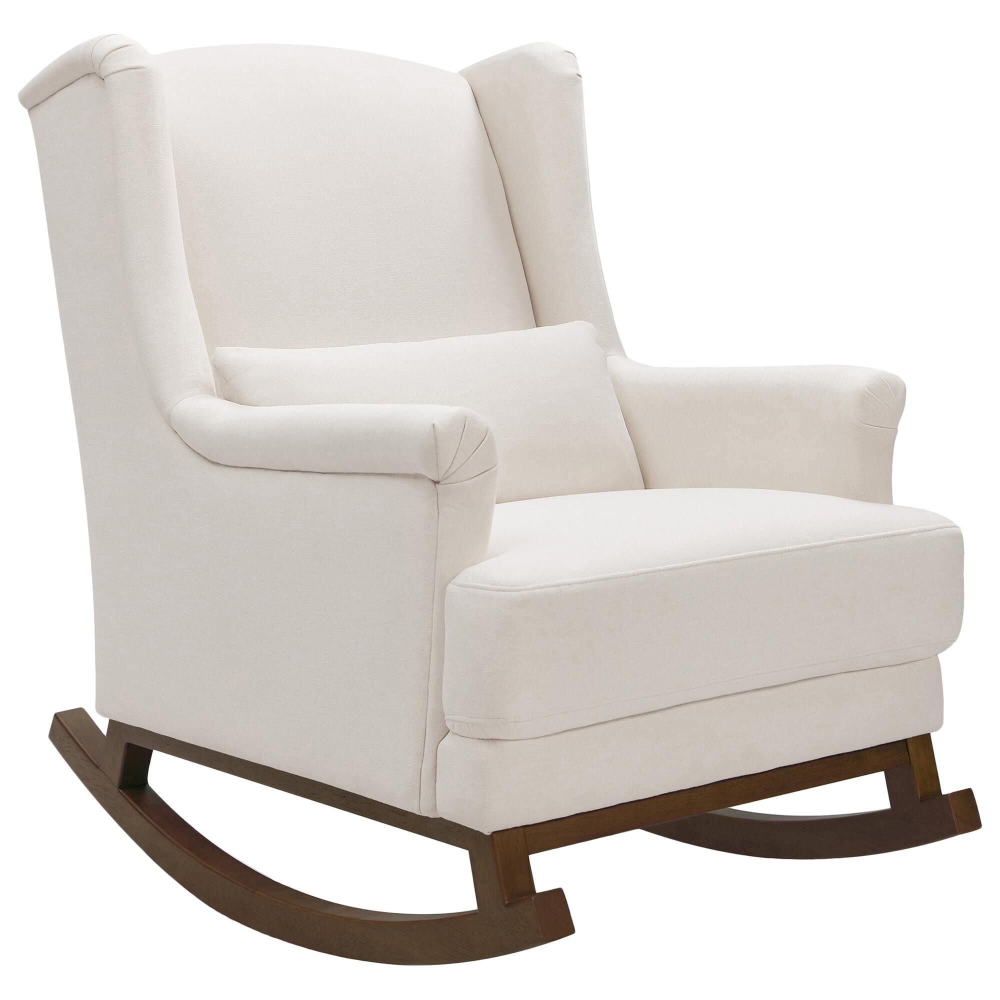 Million Dollar baby Classic Miranda Wingback Rocker in Cream Eco