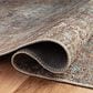 Chris Loves Julia x Loloi Jules 2" x 5" Lagoon and Brick Area Rug, , large
