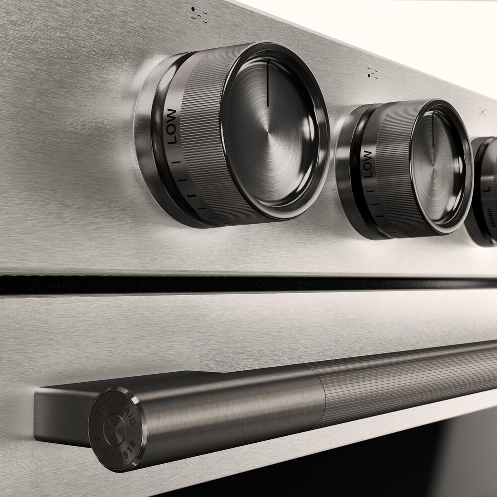 KitchenAid 5 Cu. Ft. Smart Slide-in Gas Range in Fingerprint Resistant Stainless Steel, , large