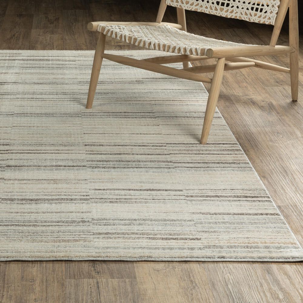 Oriental Weavers Oliver Blue and Rust 2'3" x 7'6" Runner, , large