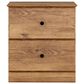 Lemoore Essentials 2-Drawer Nightstand in Saratoga Pine, , large
