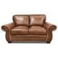 USA Premium Leather Leather Loveseat in Almond, , large