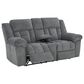 Ashley Tip-Off Power Reclining Loveseat in Slate, , large