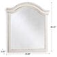 Ashley Realyn Youth Mirror in Chipped White, , large