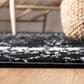 Safavieh Tulum 2" x 5" Black and Ivory Runner, , large