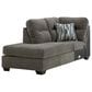 Ashley Olten 2-Piece Left Facing Sectional with Chaise in Graphite, , large