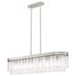 Golden Lighting Ciara 6-Light Linear Pendant in Peruvian Silver, , large