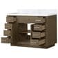 Lexora Home Abbey 48" Single Bathroom Vanity in Grey Oak with 2 cm White Carrara Marble Top and Rectangular Sink, , large