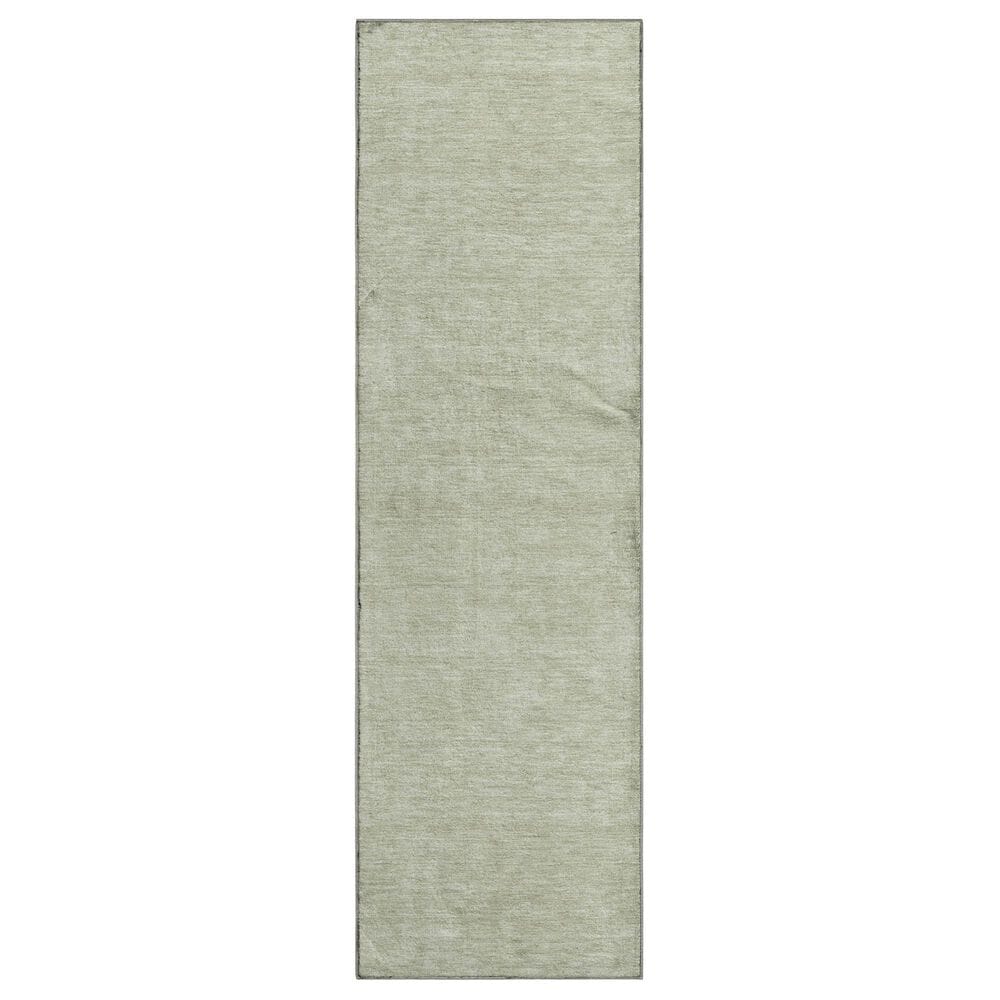 Dalyn Rug Company Soft Essentials Solid Celery 2"3" x 7"6" Runner, , large