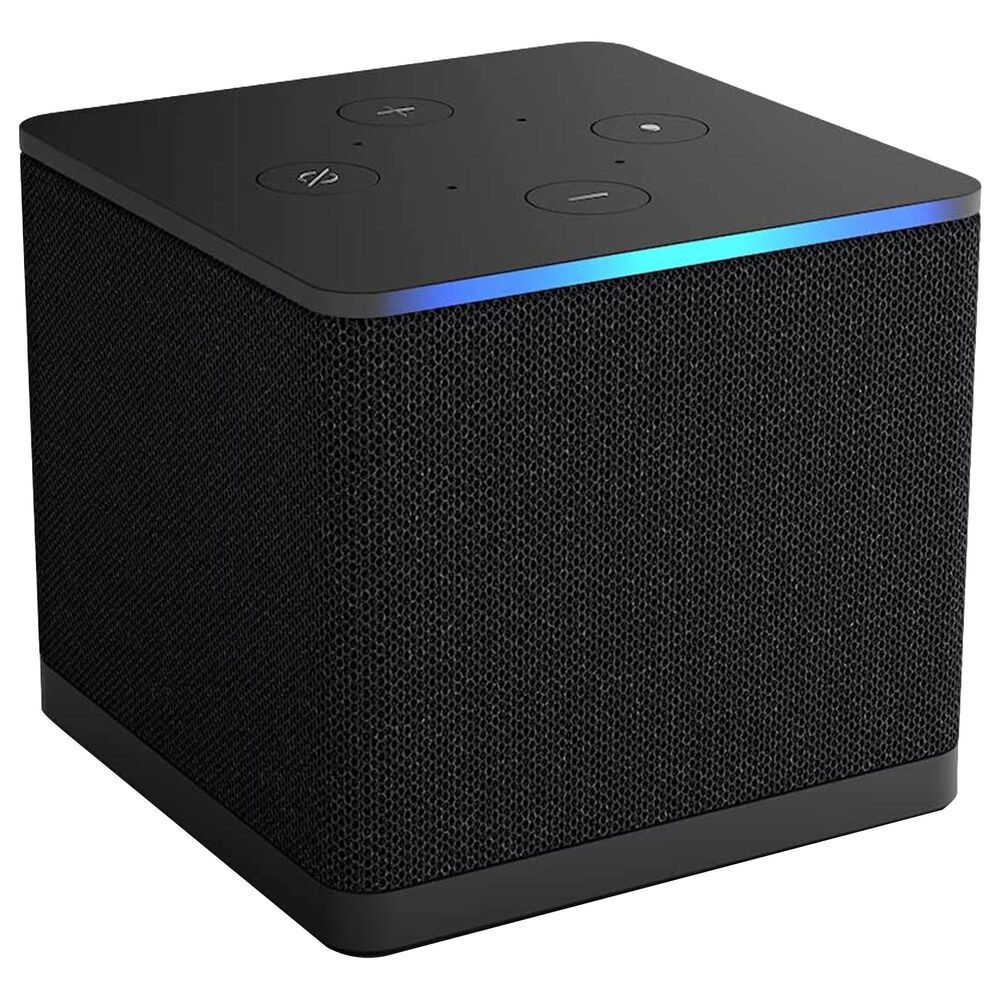 Amazon Fire TV Cube with Alexa Voice Remote, 4K Ultra HD, Media Player, Wi-Fi 6E in Black, , large