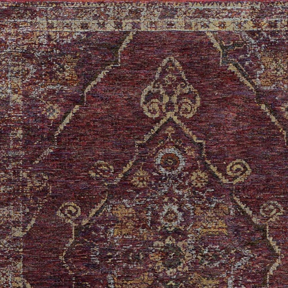 Oriental Weavers Andorra 7135E 10&#39; x 13&#39;2&quot; Red and Gold Area Rug, , large