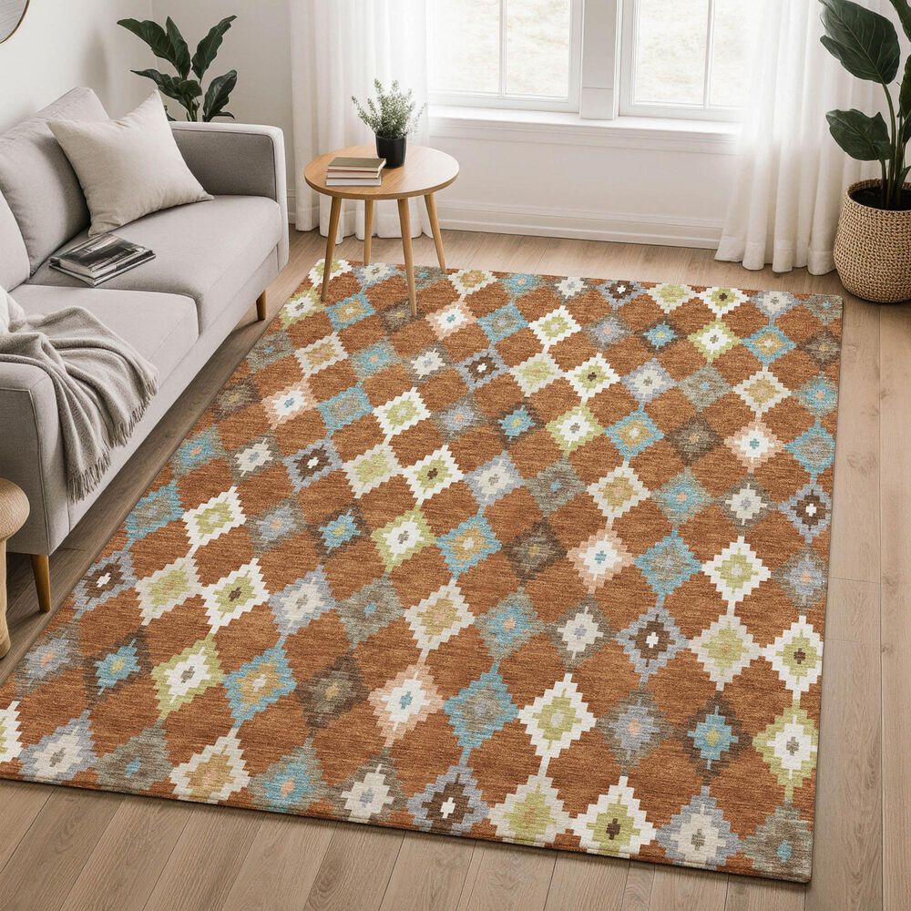 Dalyn Rug Company Kenner KN10 Paprika 10' x 14' Area Rug, , large