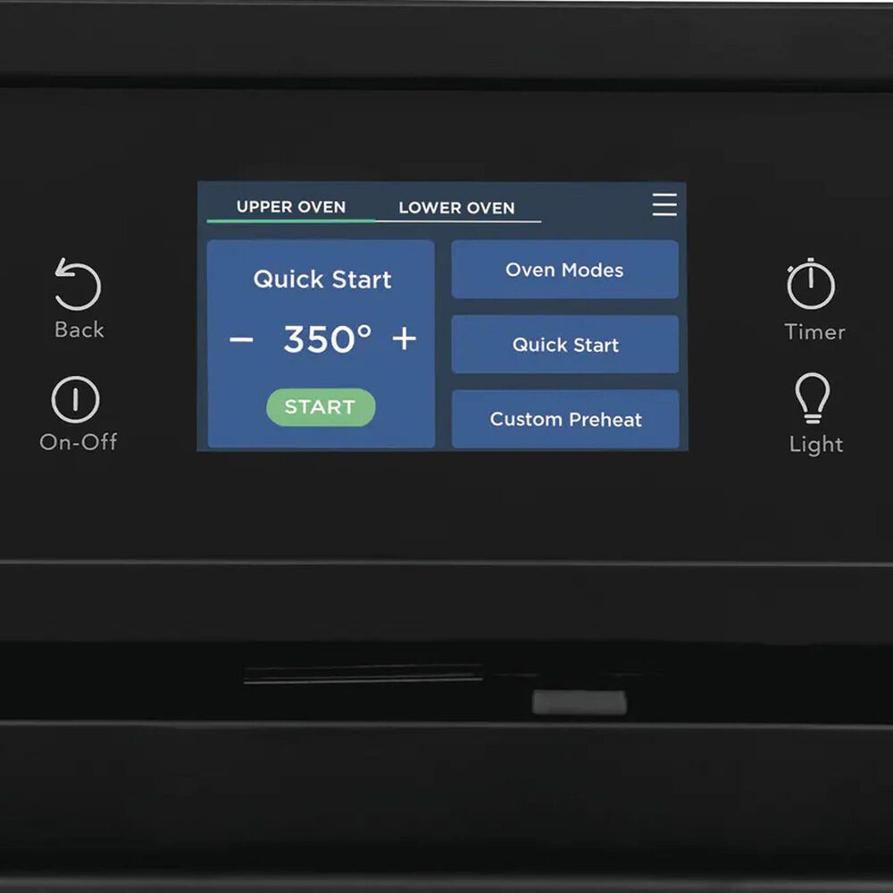 Frigidaire 30" Double Electric Wall Oven with Fan Convection in Black