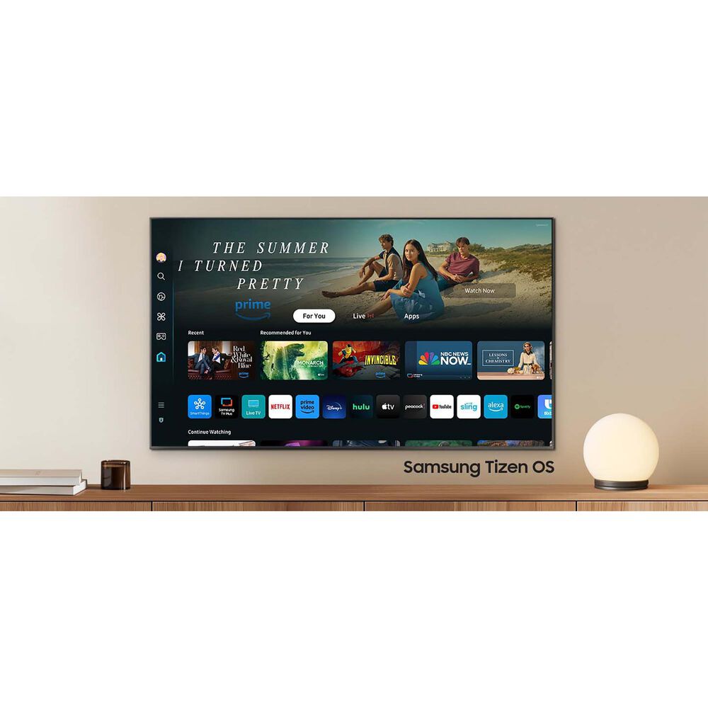 Samsung 75&quot; Class 4K The Terrace Full Sun QLED Outdoor TV in Titan Black - Smart TV, , large