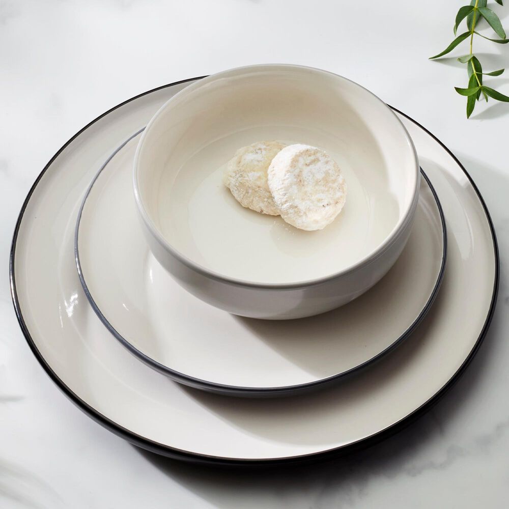 Oneida 24/7 Colors 12-Pice Dinnerware Set in Pumice, , large