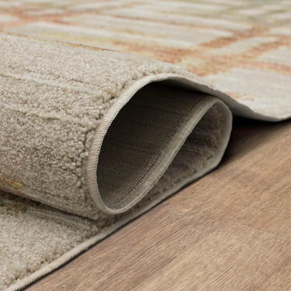 Karastan Memento Souvenir 8&#39; x 10&#39;5&quot; Beige Area Rug, , large