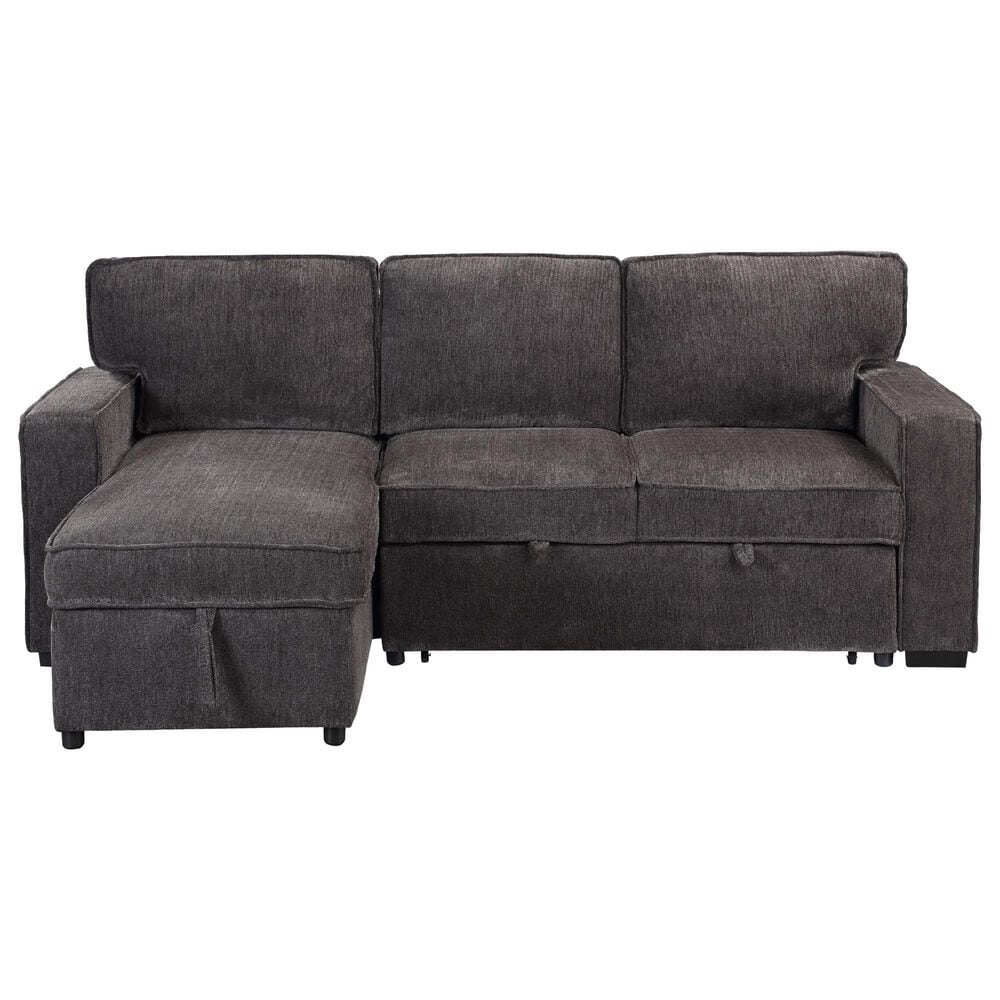 Global Furniture USA Pull-Out Sofa W/Reversible Chaise, , large