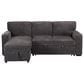 Global Furniture USA Pull-Out Sofa W/Reversible Chaise, , large