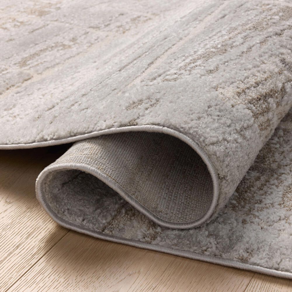 Amber Lewis x Loloi Monty 9&#39;2&quot; x 13&#39; Natural and Mist Area Rug, , large