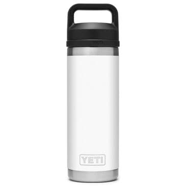 YETI Rambler 18 Oz Water Bottle with Chung Cap in White, , large