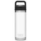 YETI Rambler 18 Oz Water Bottle with Chung Cap in White, , large