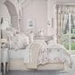 J. Queen New York Chardonnay 4-Piece King Comforter Set in Ivory, , large