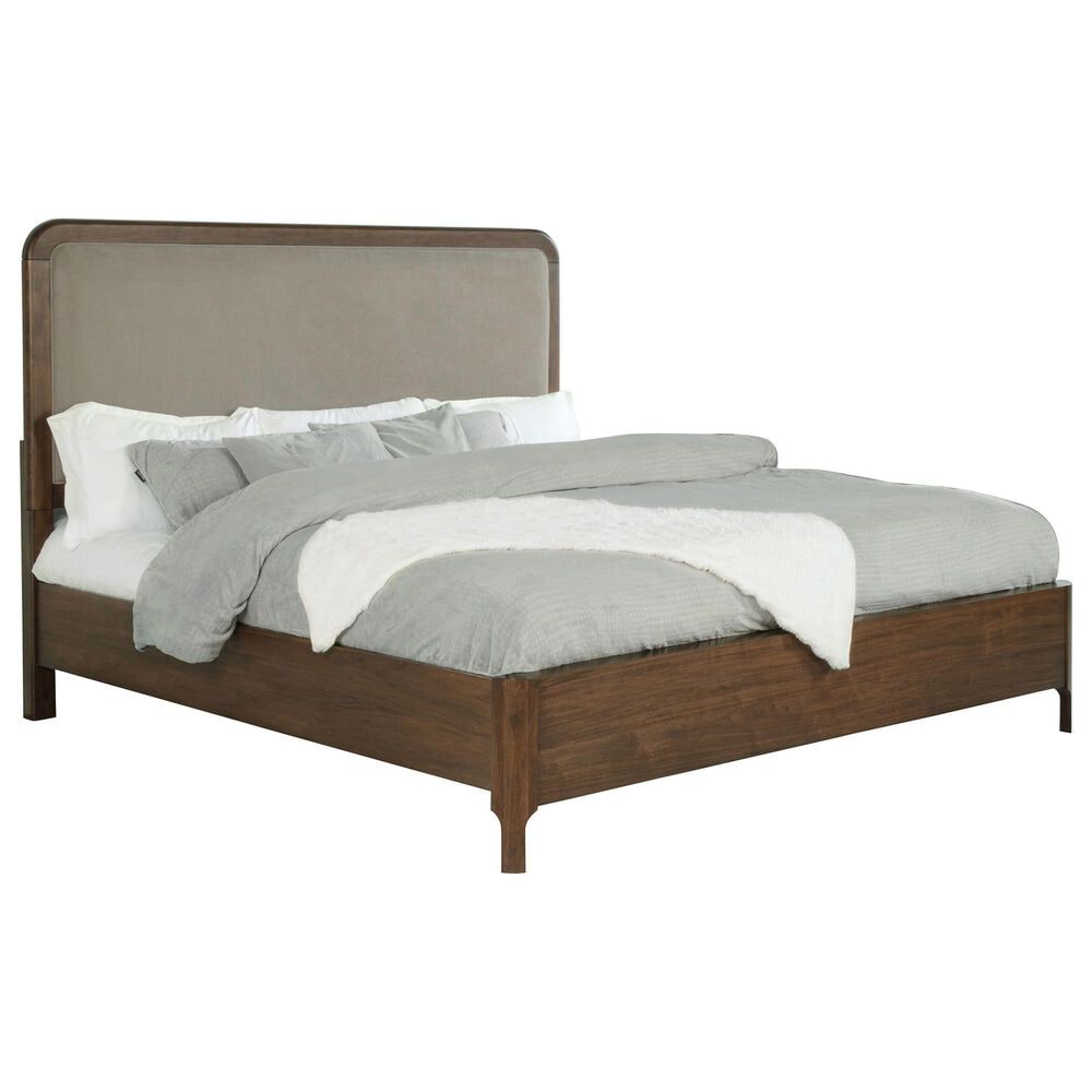 37B Maderia Eastern King Panel Bed in Walnut, , large
