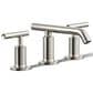 Kohler Purist Widespread Bathroom Sink Faucet in Vibrant Polished Nickel, , large