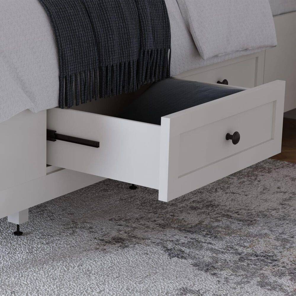 Urban Home Grace 4-Piece King Bedroom Set in Snowfall White, , large